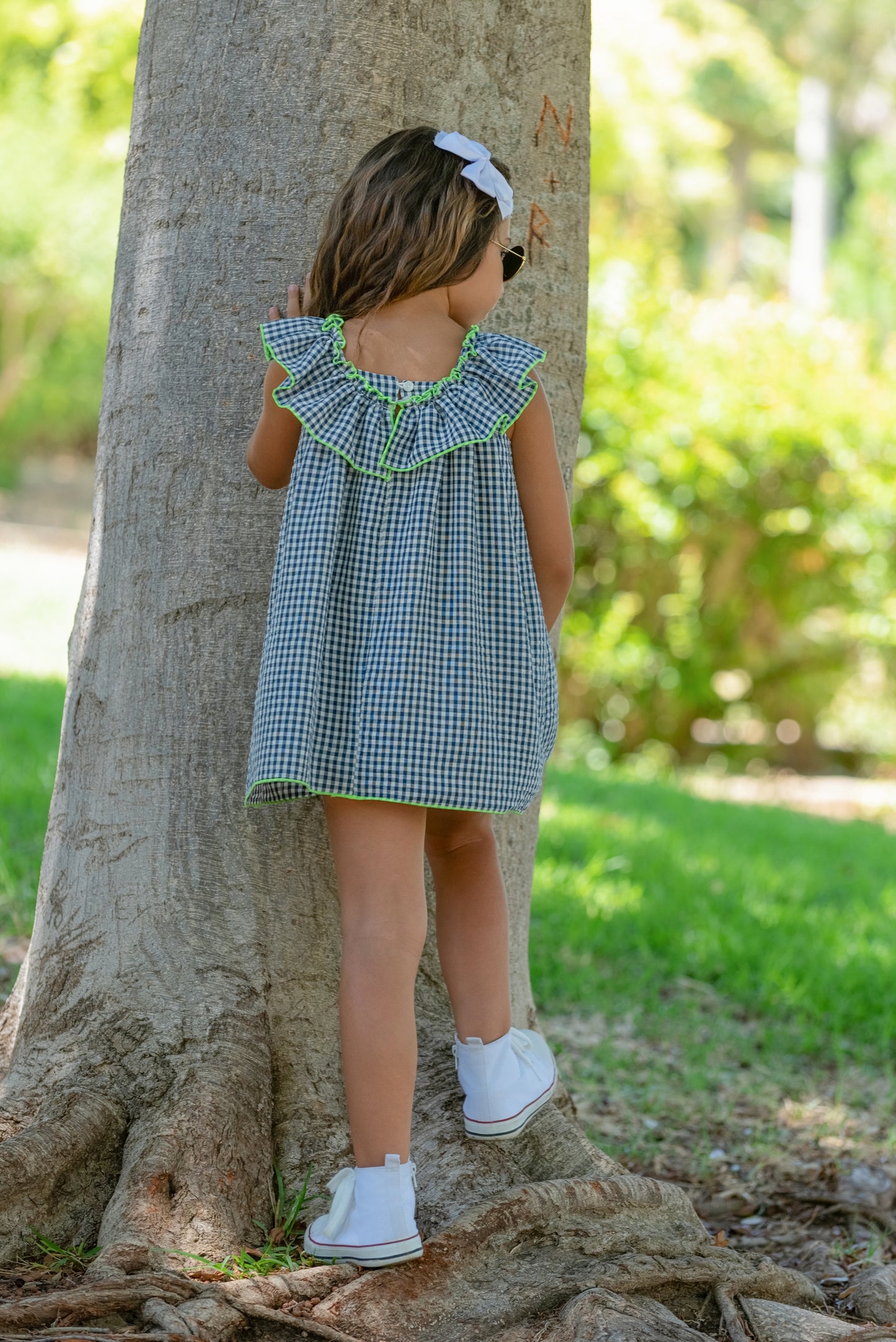 Vestido niña marino 26VV08 Vera