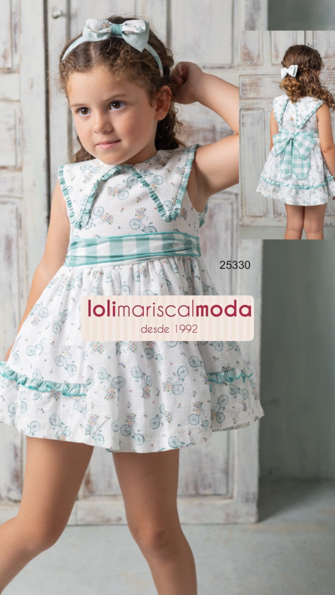 Vestido Basmarti Marquesa de Pompadour 25330