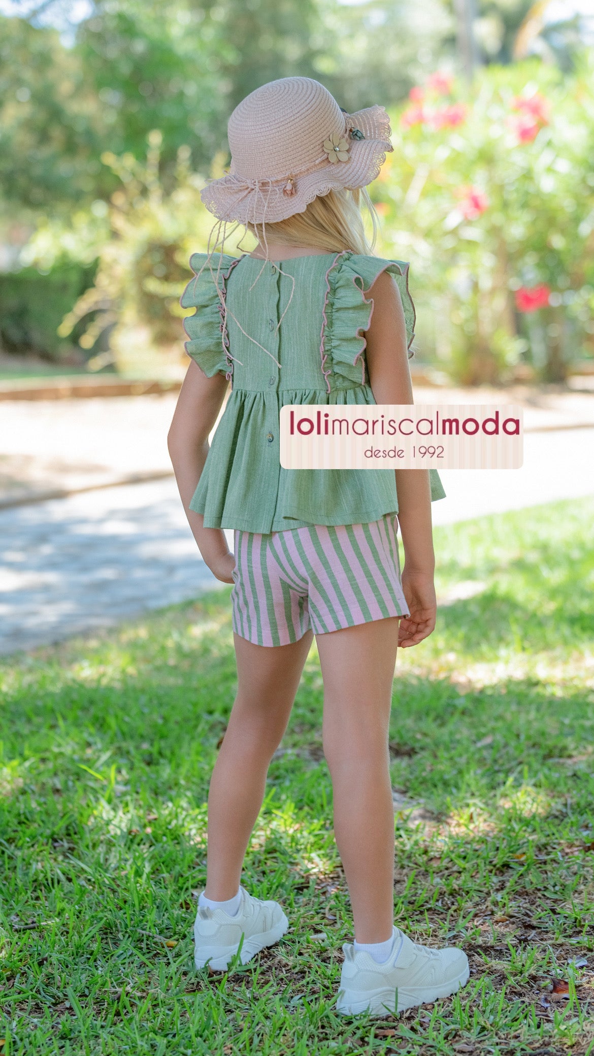 Conjunto niña rayas 26vc02 Vera