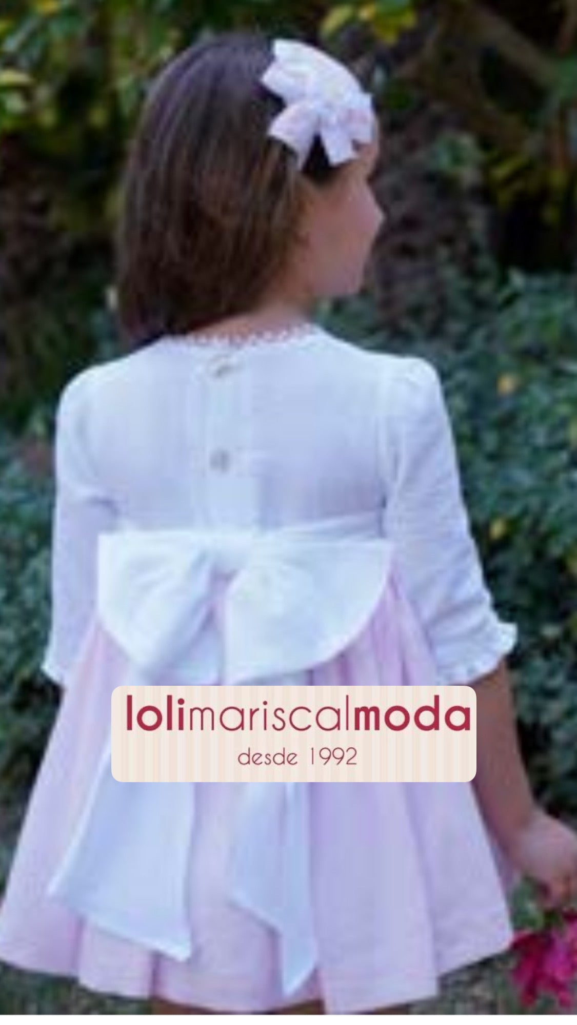 Vestido Rosa Dbb Coleccion 22715