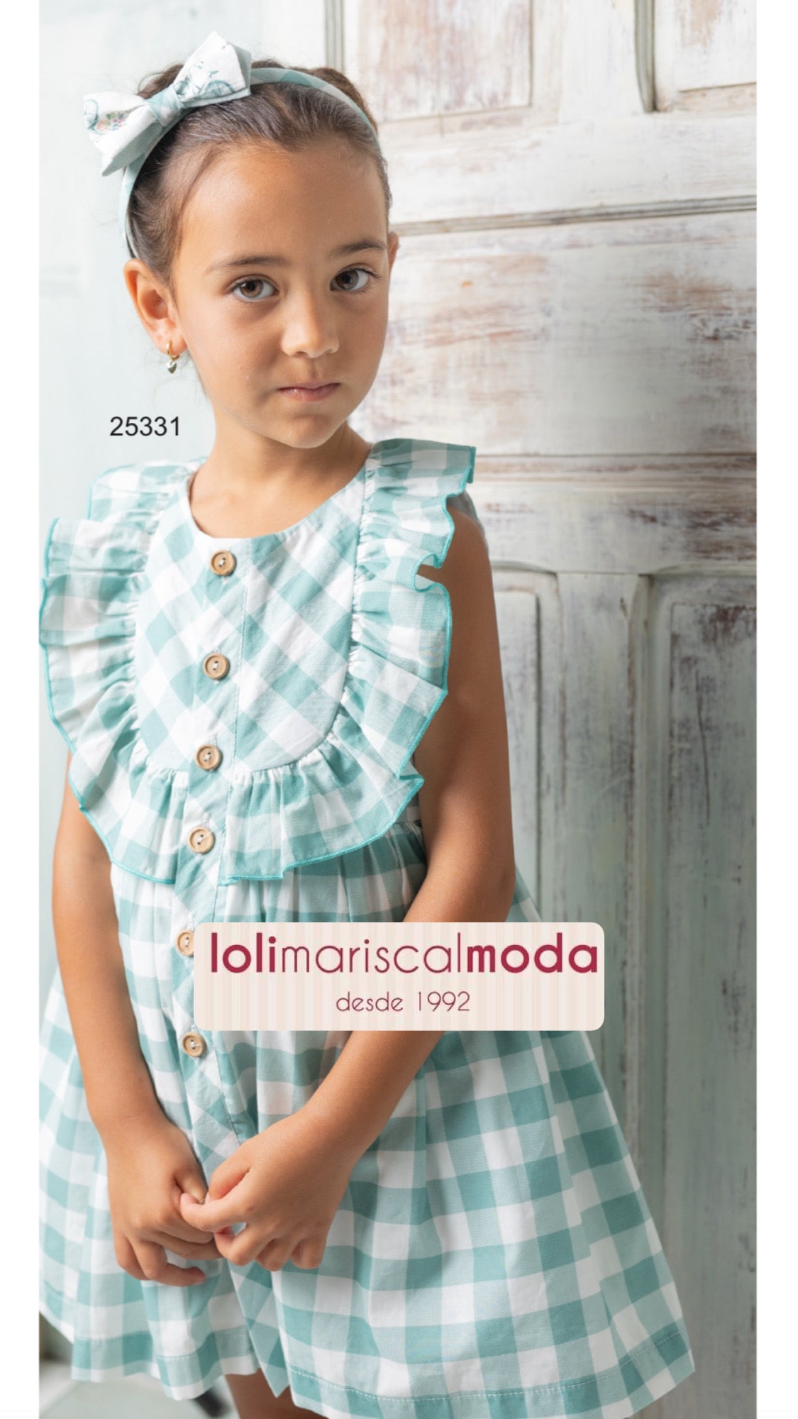 Vestido Basmarti Marquesa de Pompadour 25331