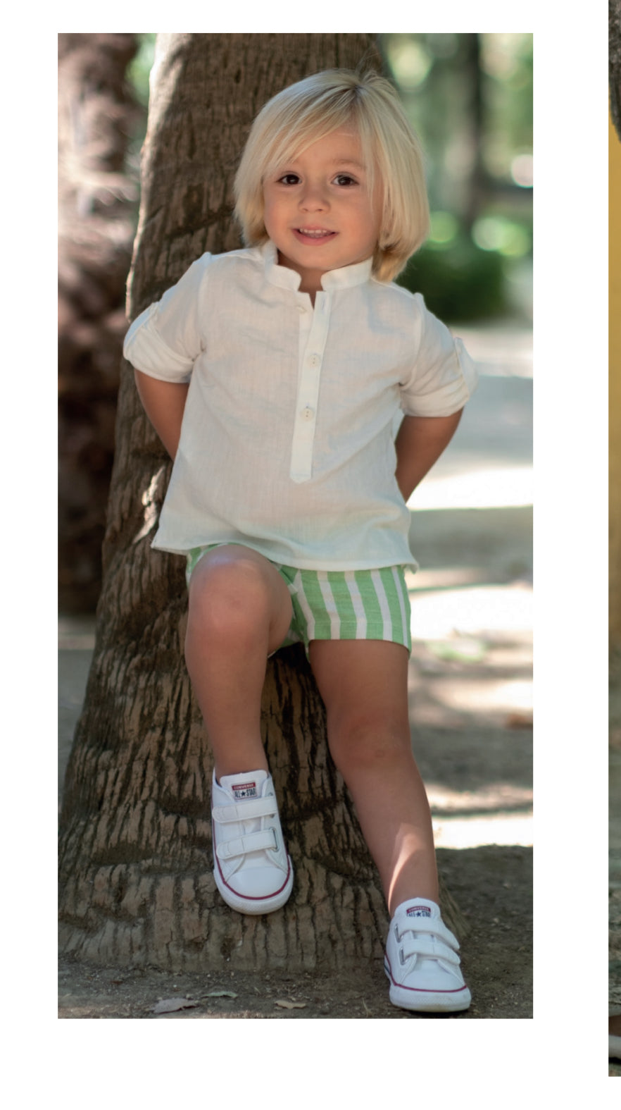 Conjunto niño rayas 25VP172 25VB01 Vera Nekenia