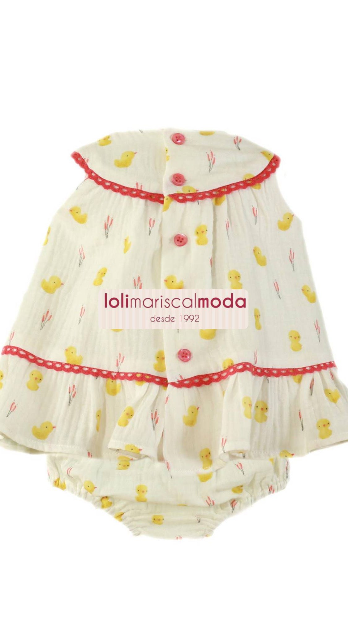 Miranda vestido y braga bebé Niña 31/vb