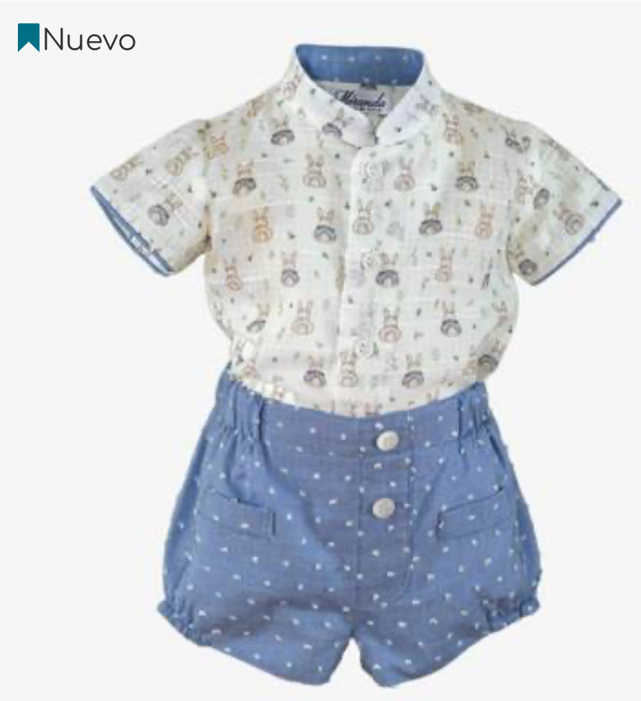 Conjunto bebe niño 0035/23 miranda