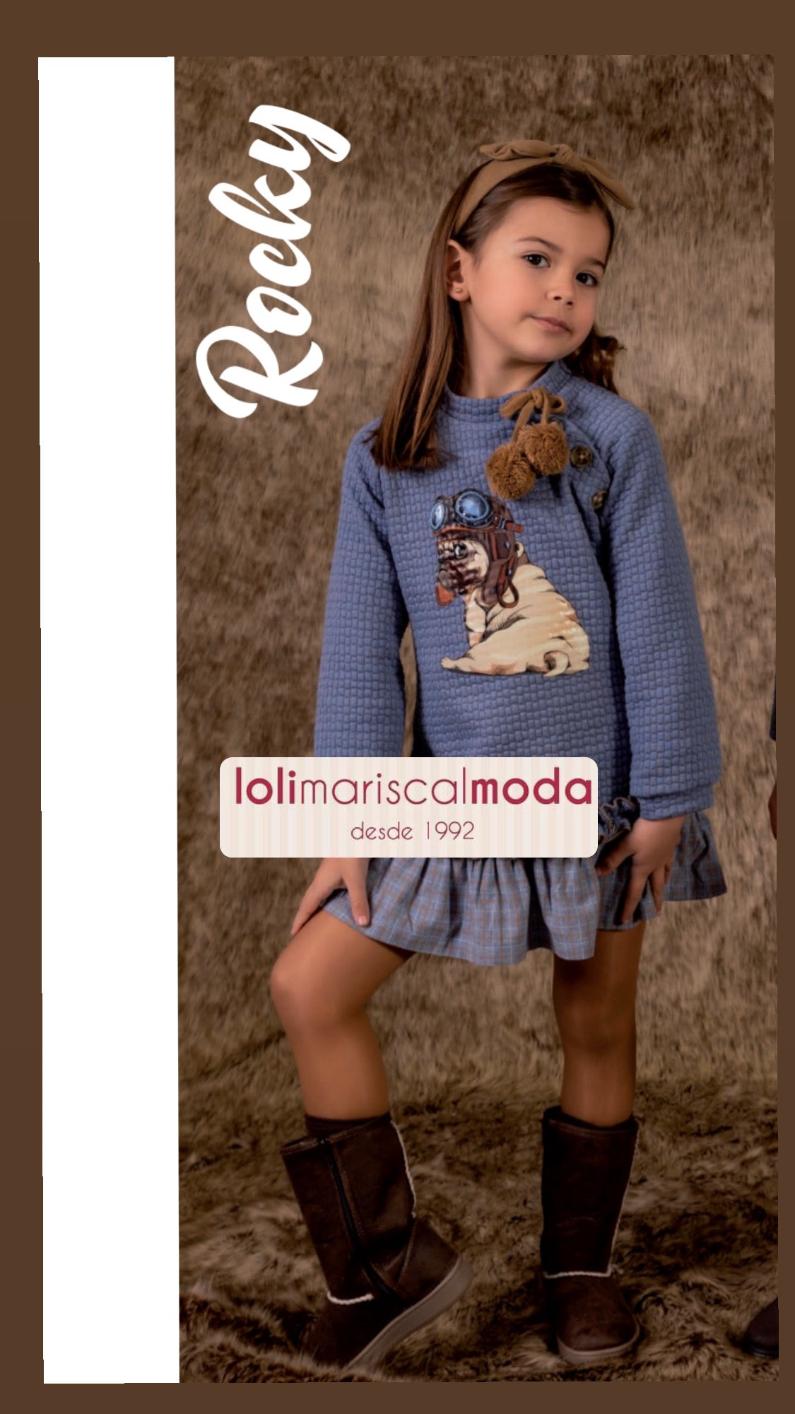 Vestido Vera Perro Rocky