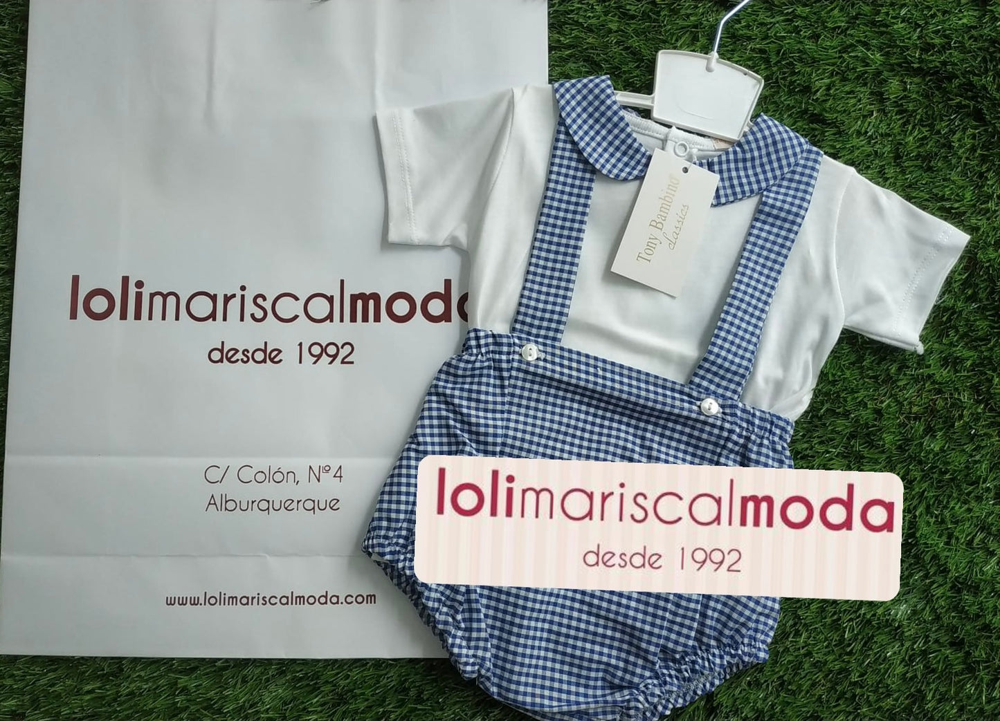 Conjunto Tony Bambino Azul