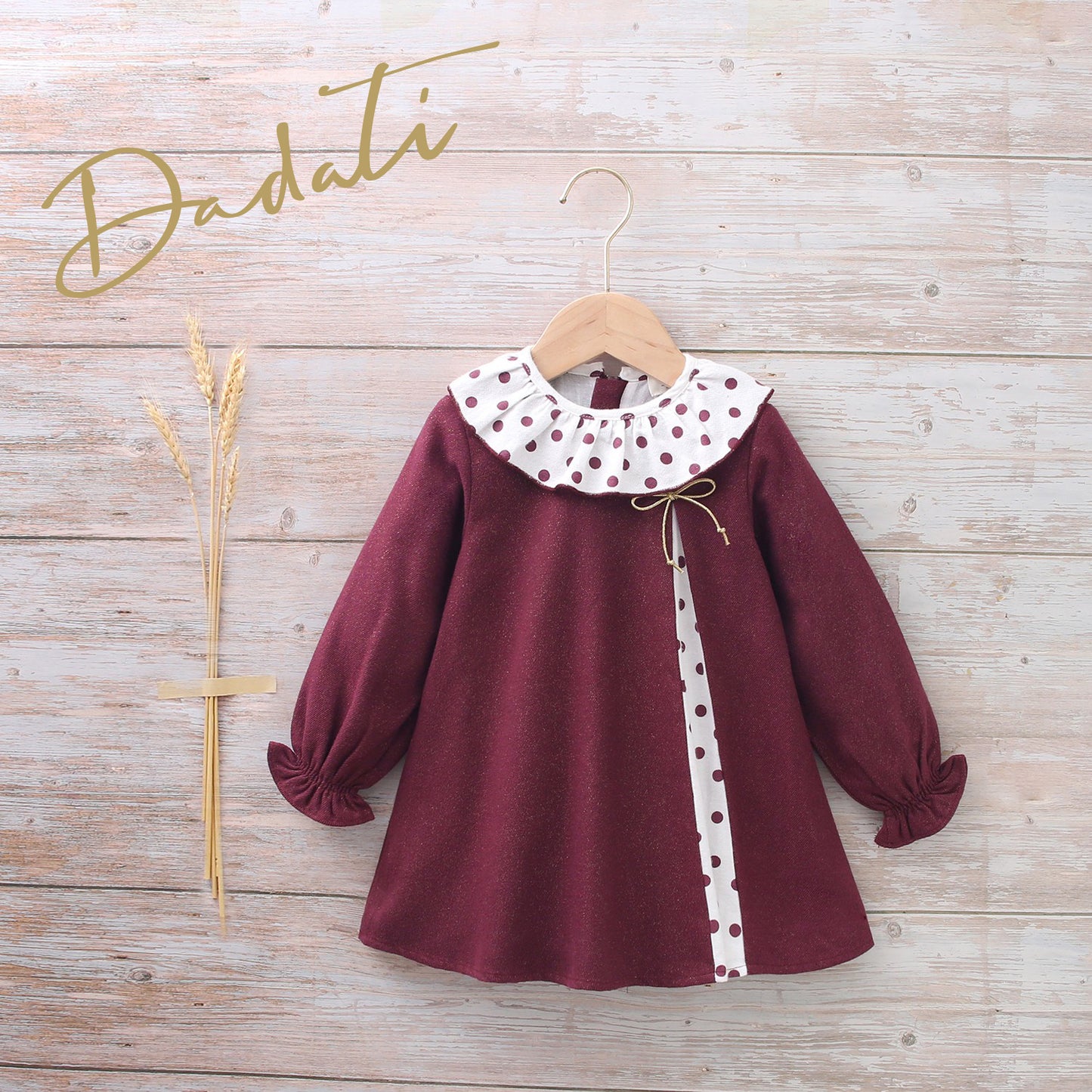 Dadati Invierno 2020 Vestido Bebé Granate 4062 lolimariscalmoda 23.99