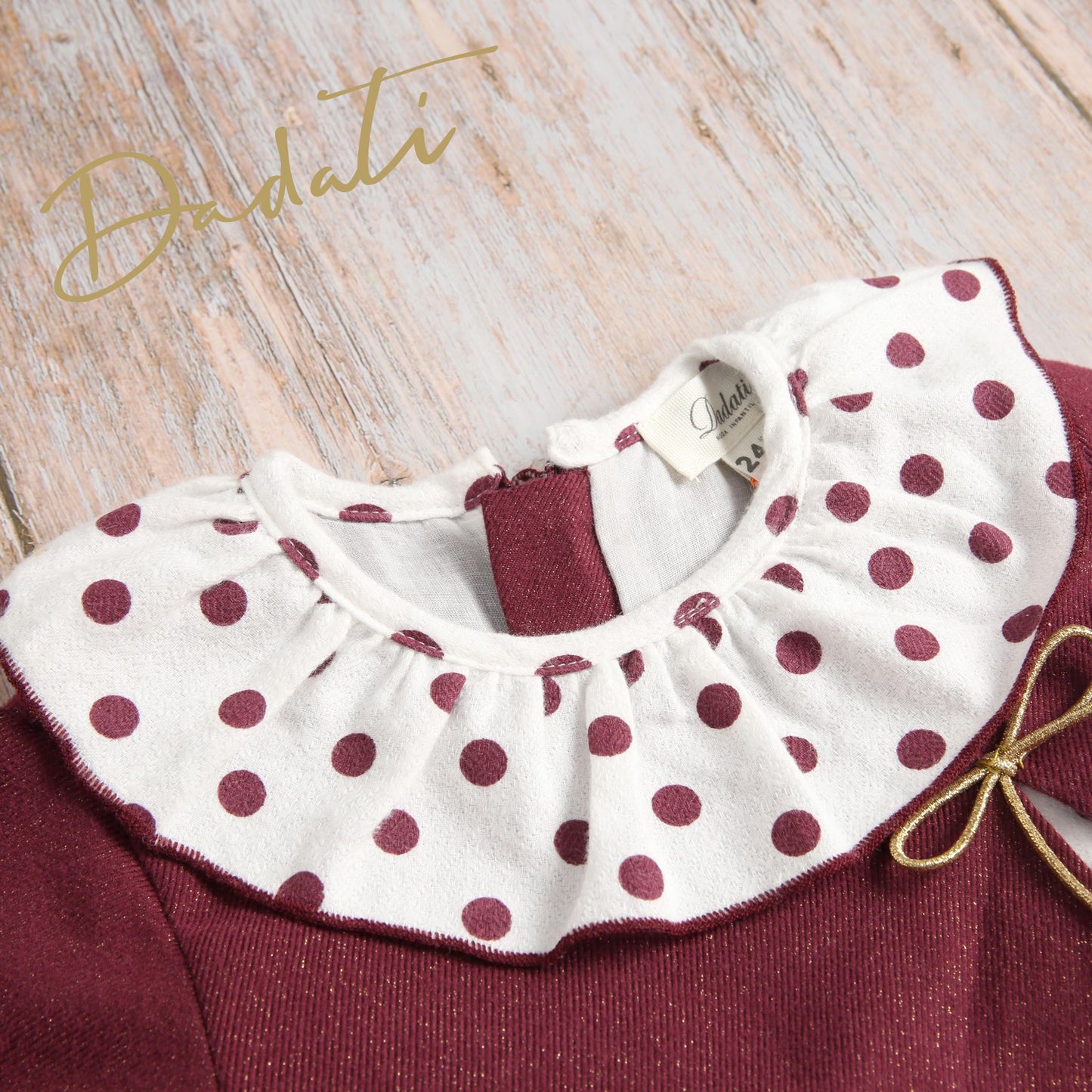 Dadati Invierno 2020 Vestido Bebé Granate 4062 lolimariscalmoda 23.99