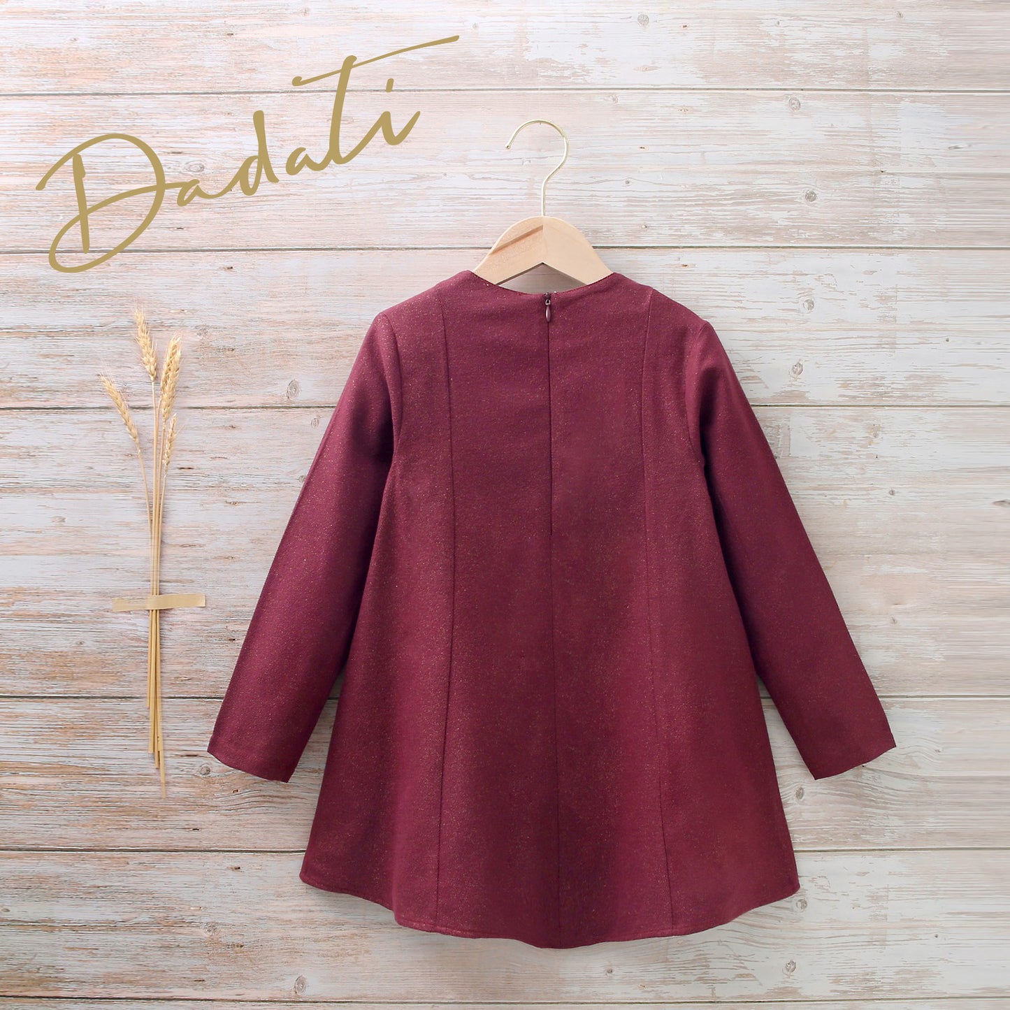 Dadati Invierno 2020 Vestido Berenjena 4071 lolimariscalmoda 24.99