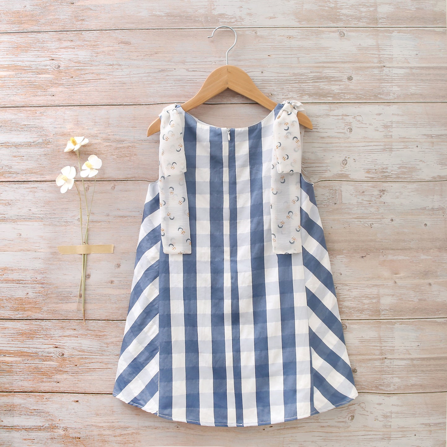 Dadati NC21 Vestido cuadros azules lolimariscalmoda 25.50