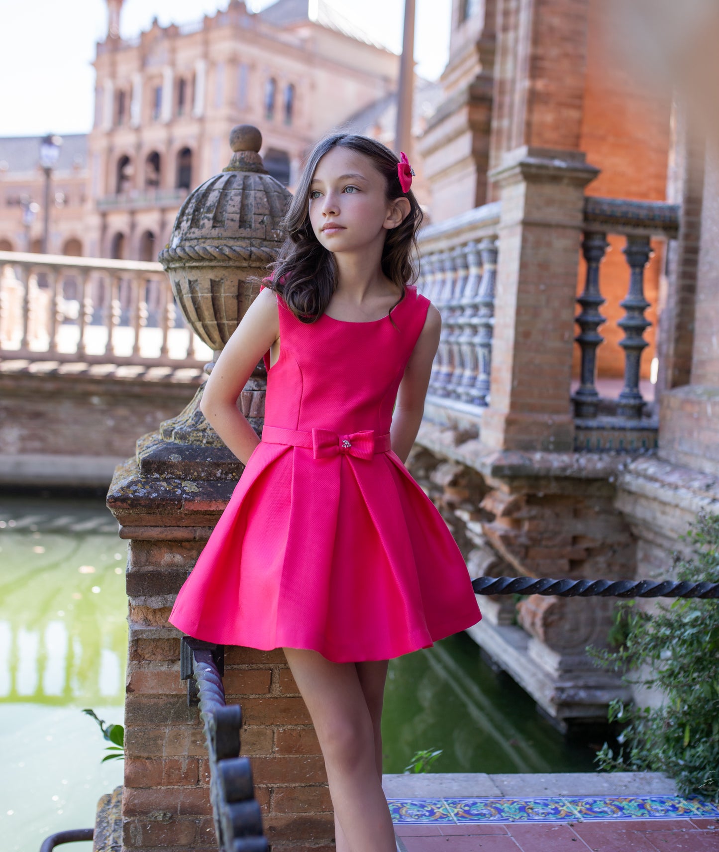 Vestido Venecia Fucsia Nekenia lolimariscalmoda