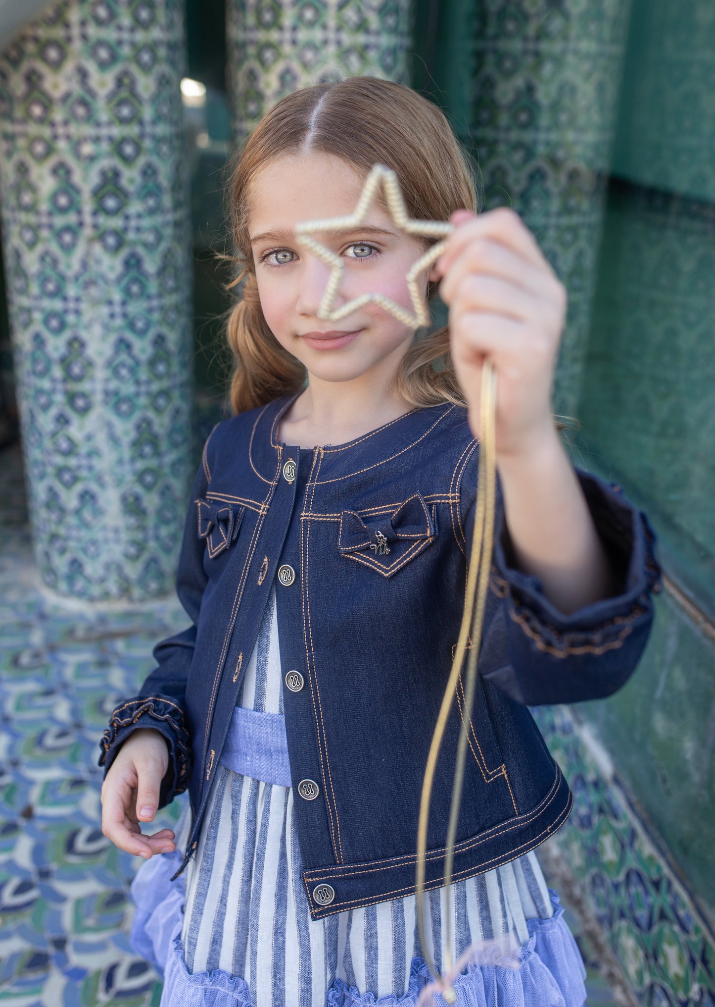 Chaqueta Vaquera Turín Niña NCV22 lolimariscalmoda