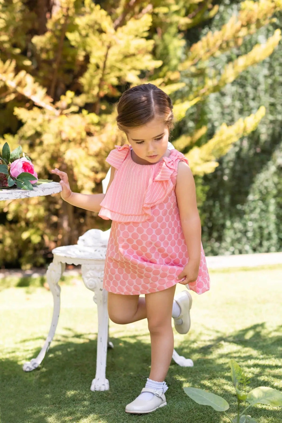 Vestido Trapecio Coral lolimariscalmoda