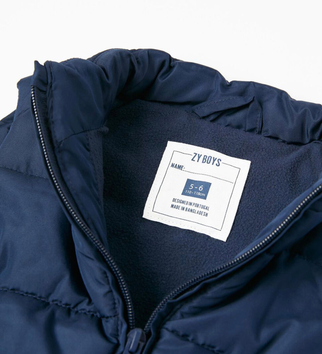 Chaleco Marino Niño Zippy