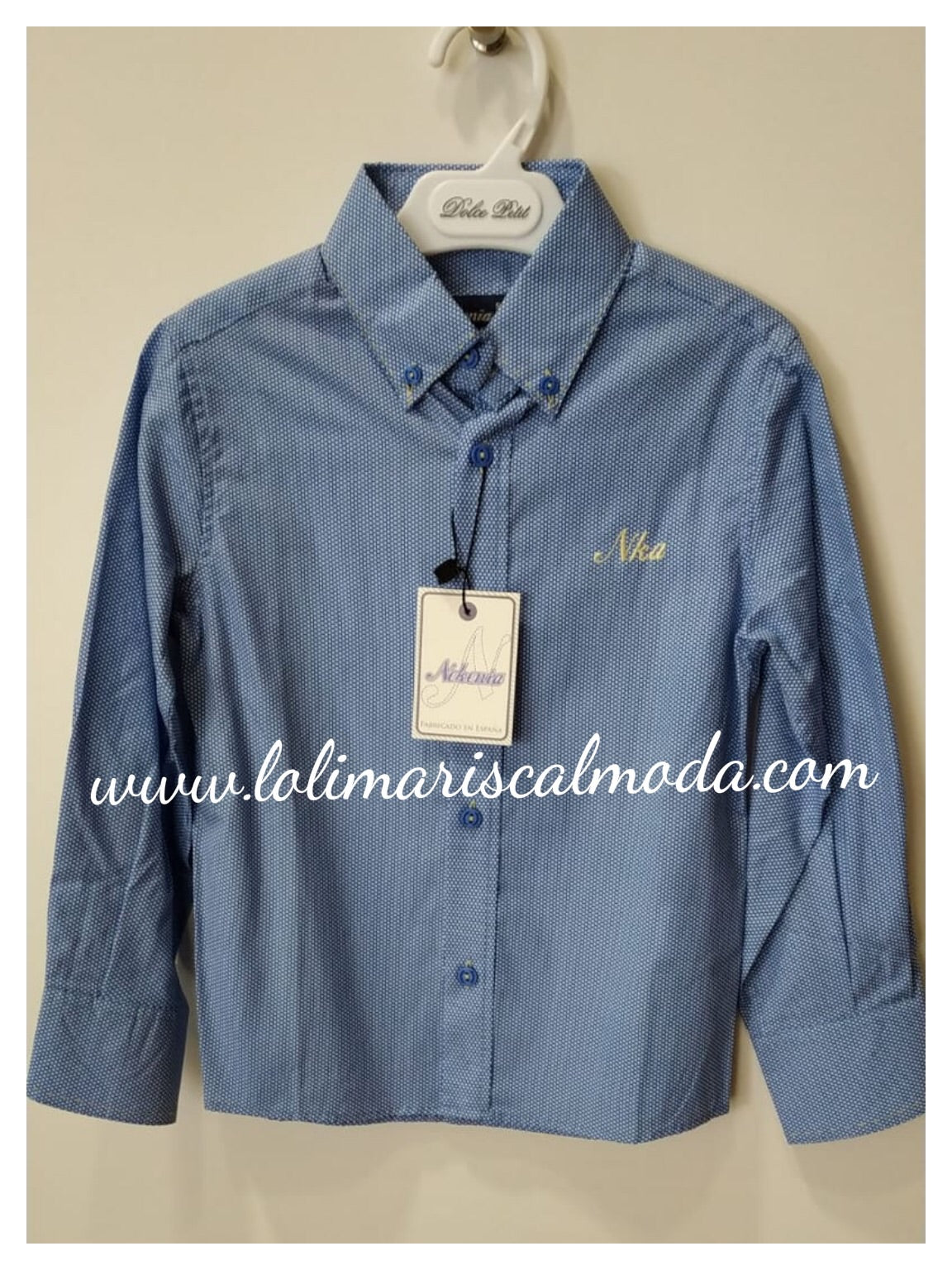 Camisa Azulona Nekenia lolimariscalmoda 21.90