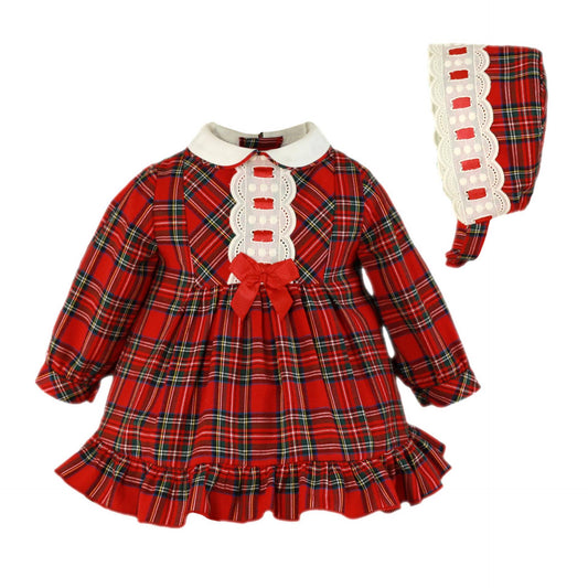 Vestido y gorro bebe miranda 49/Vg