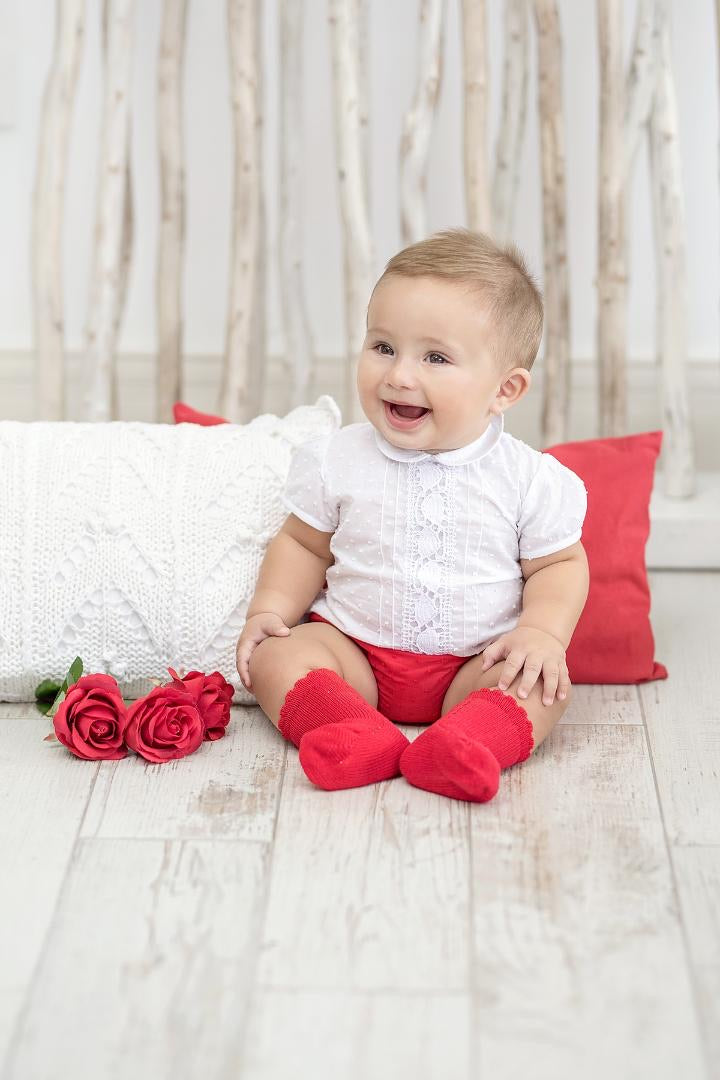 Miranda 2020 Conjunto bebe niño Rojo 55/23 lolimariscalmoda 23.99