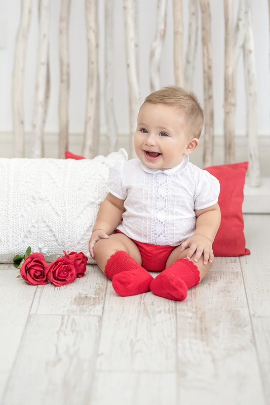 Miranda 2020 Conjunto bebe niño Rojo 55/23 lolimariscalmoda 23.99