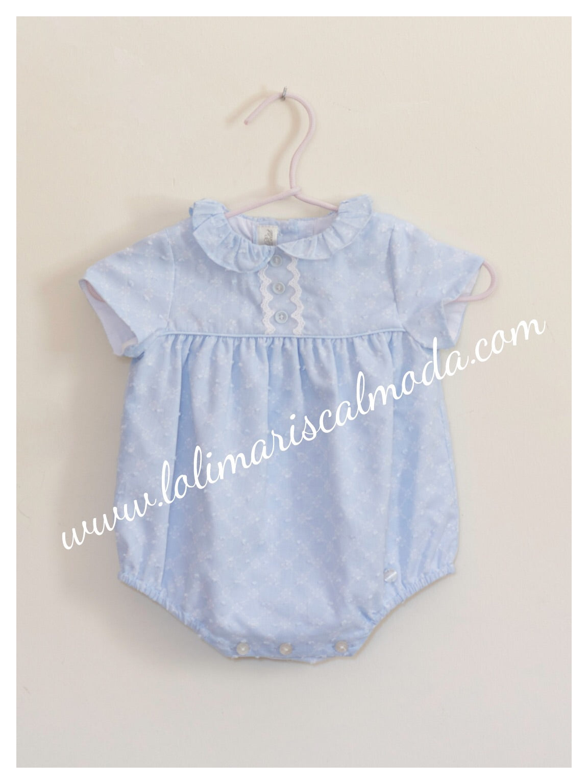 Pelele MC Celeste. Dolce Petit 2019 Canastilla lolimariscalmoda 15.95