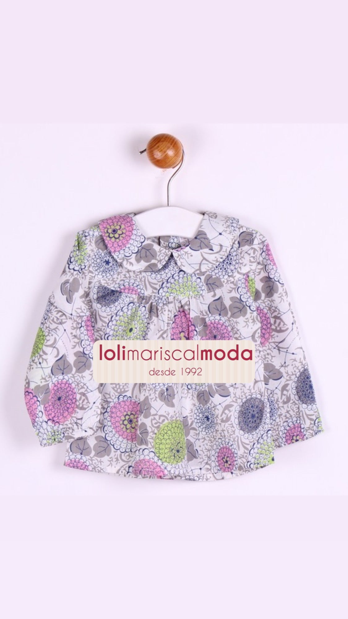 Newness conjunto flores y pantalón verde lolimariscalmoda 13.95