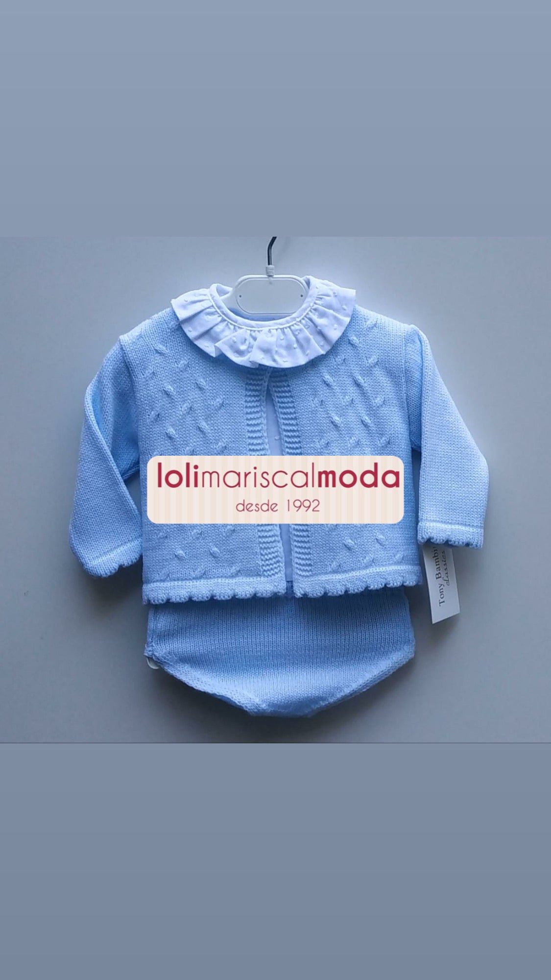 Tony Bambino Conjunto 3 Piezas Azul lolimariscalmoda 23.50