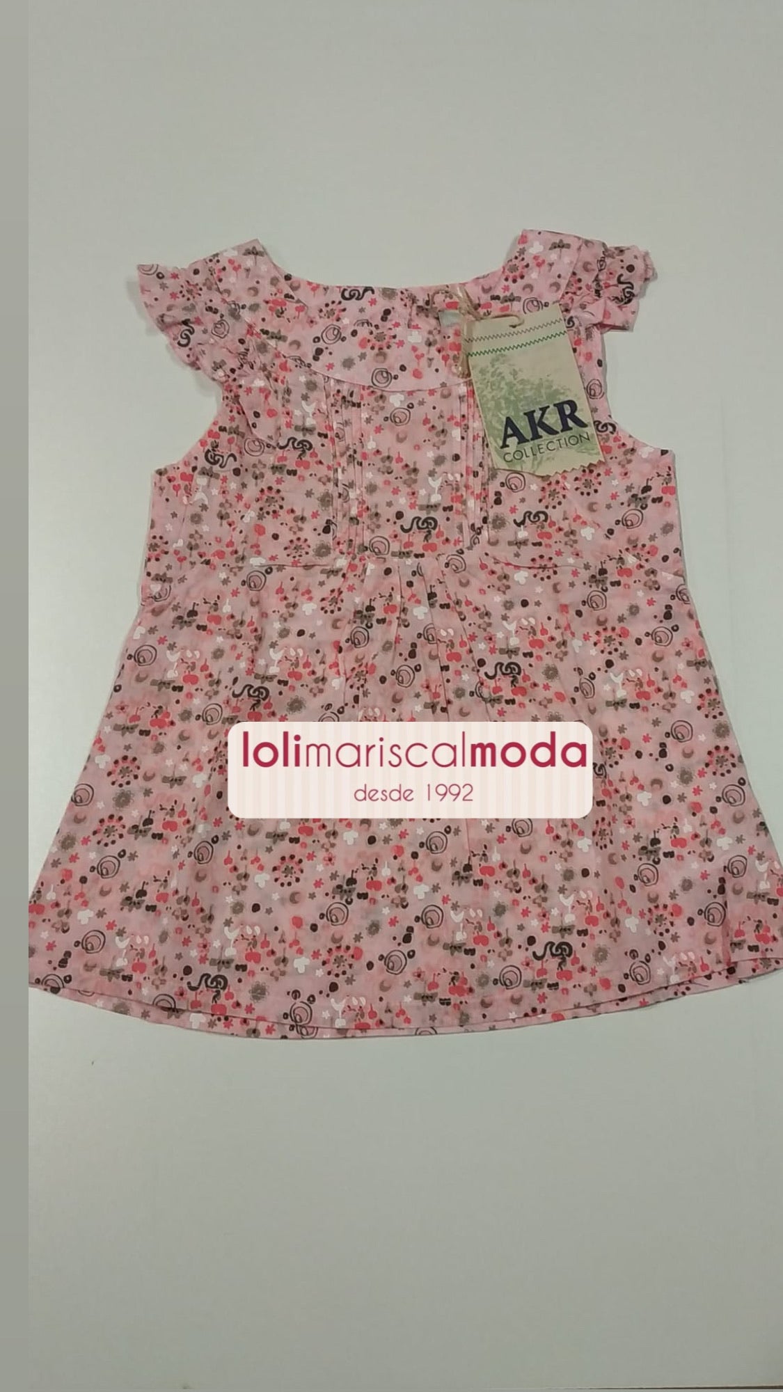 Camisa niña Flor lolimariscalmoda 7.95