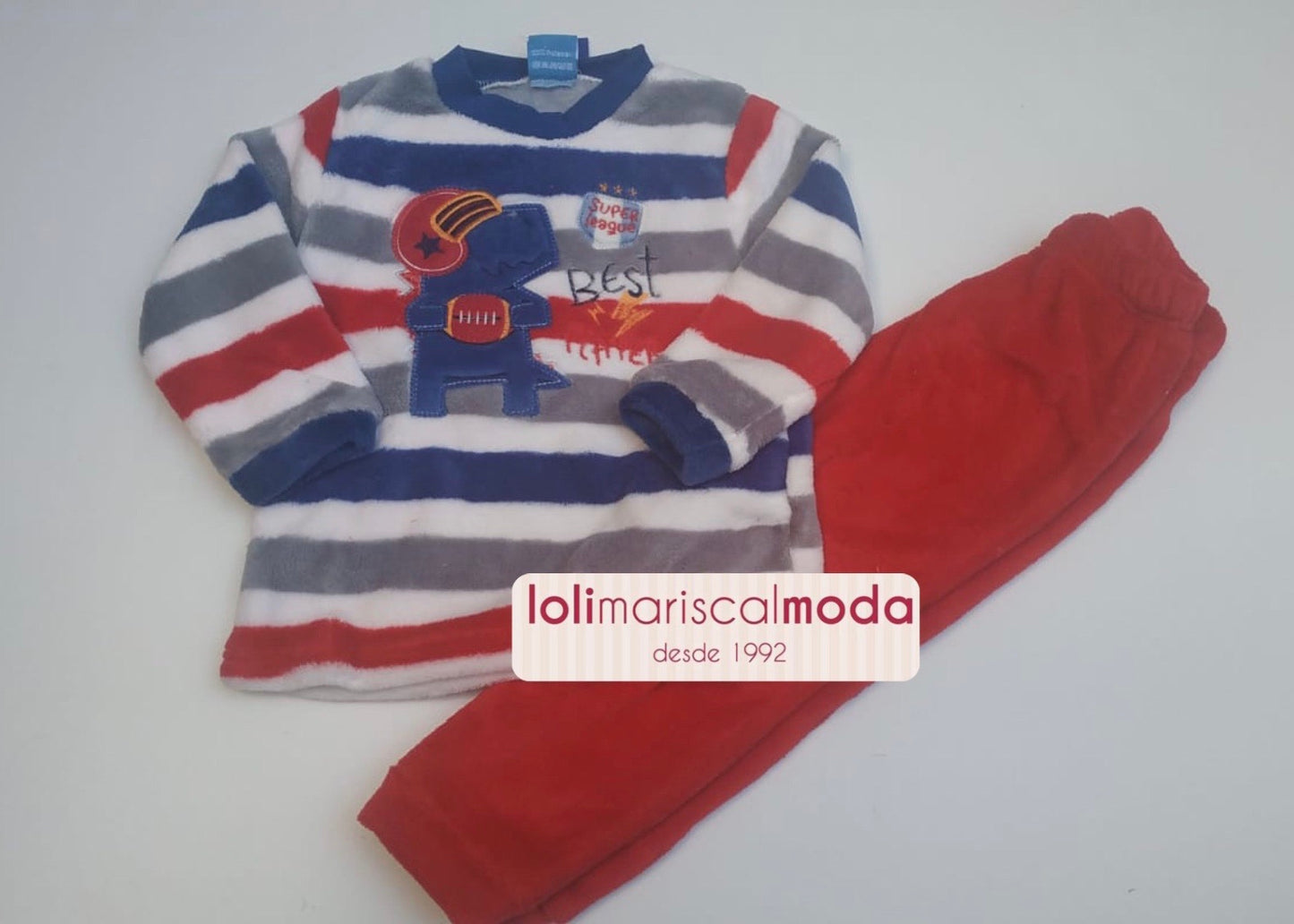 Pijamas Invierno Rugby KN185 lolimariscalmoda 13.95