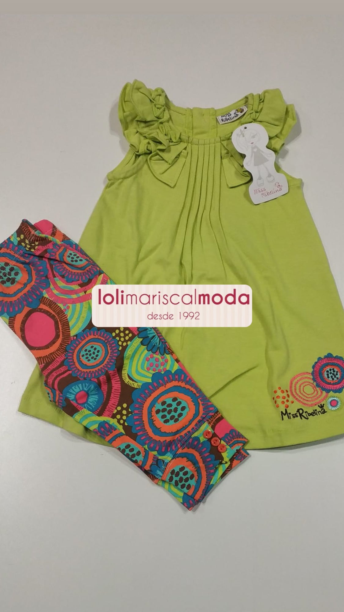 Conjunto Niña Rebelina 2 piezas lolimariscalmoda 11.90