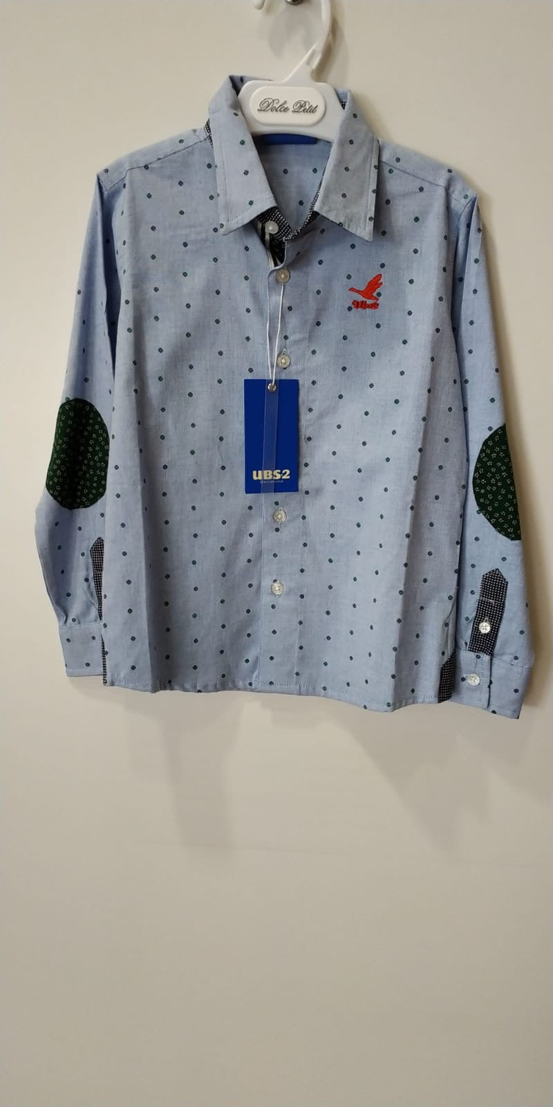 Camisa U2BS con Coderas Fantasía lolimariscalmoda 14.95
