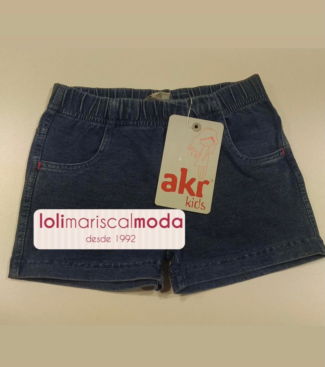 Pantalón Corto niña vaquero lolimariscalmoda 7.90