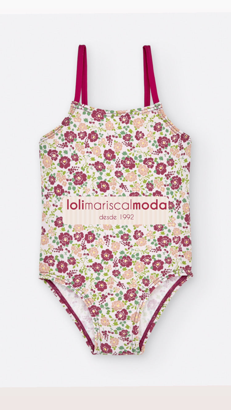 Bañador WaterLemon NC21 Floral Burdeos lolimariscalmoda 17.99
