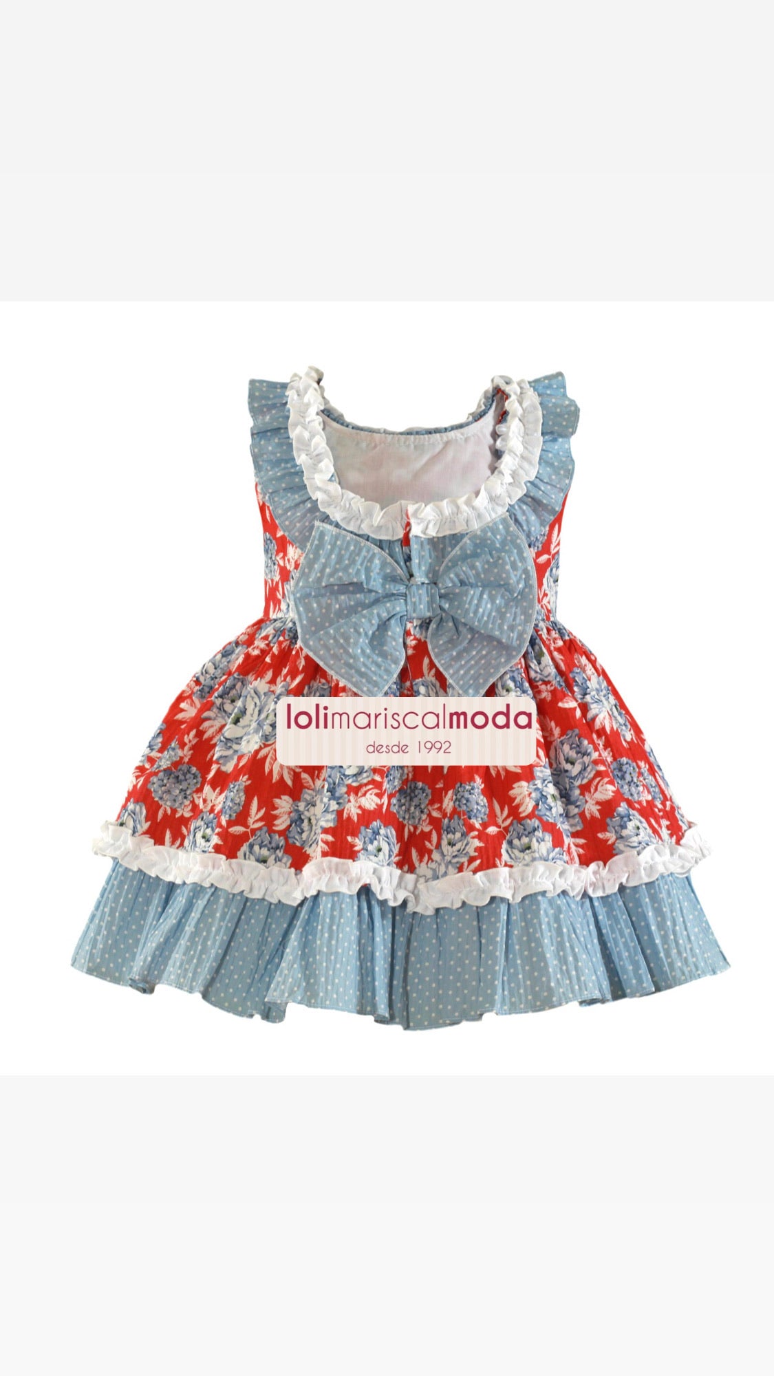 Miranda Vestido Flor 256/V NC21 lolimariscalmoda 52.90