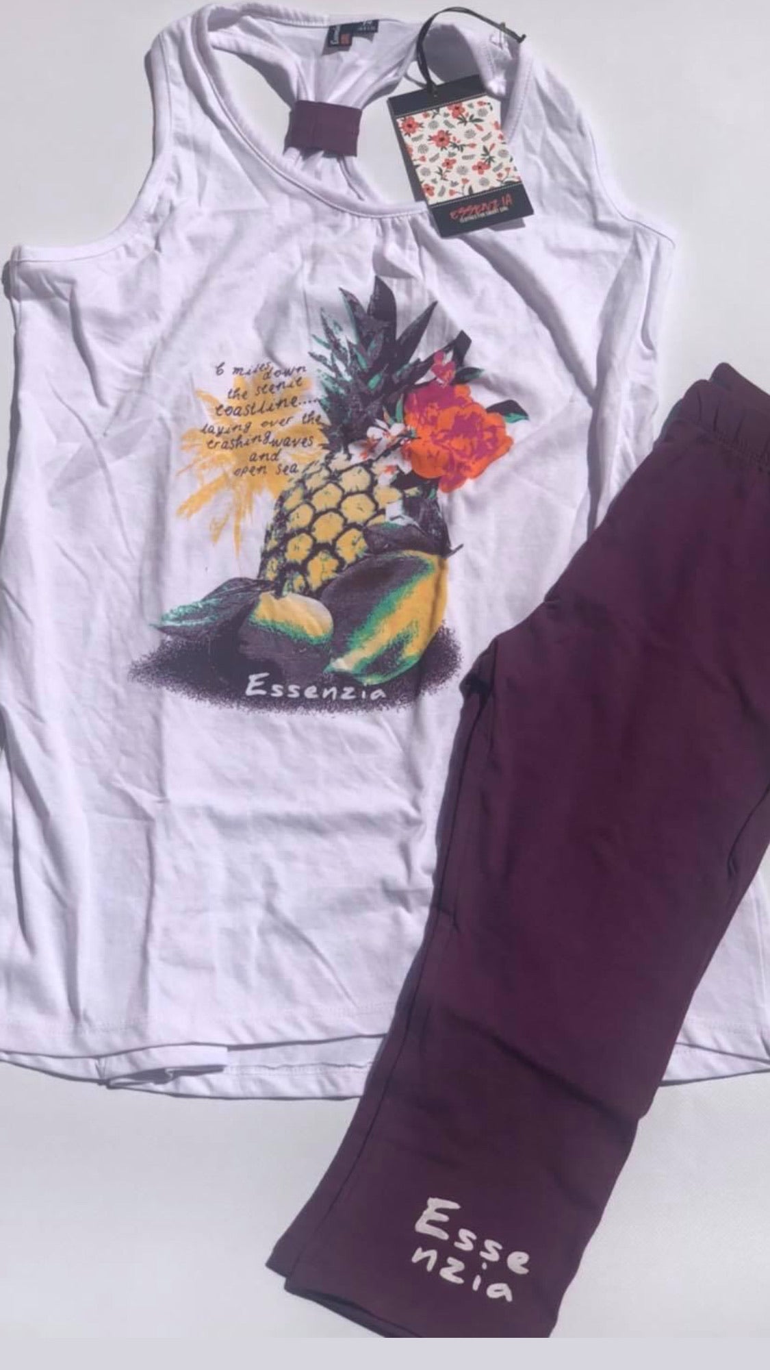 Conjunto Niña Piña 2 pieza lolimariscalmoda 9.99