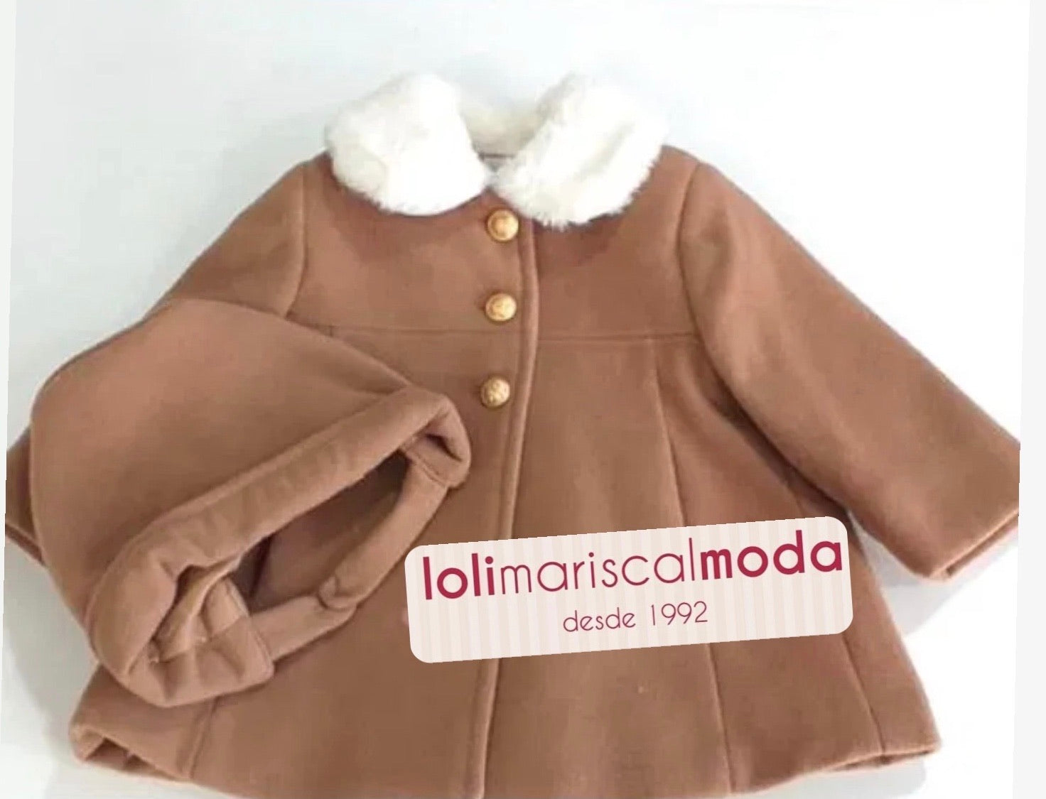 Abrigo Ni a Camel IM22 lolimariscalmoda