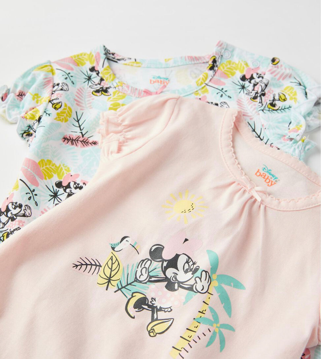 2 Pijamas Romper Para Bebé Niña 'Minnie', Multicolor lolimariscalmoda 19.99