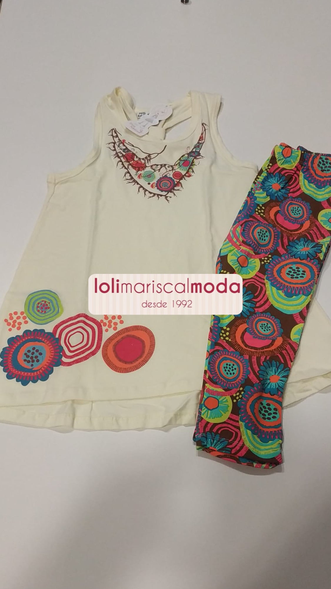Conjunto Niña Beige 2 pieza lolimariscalmoda 9.99