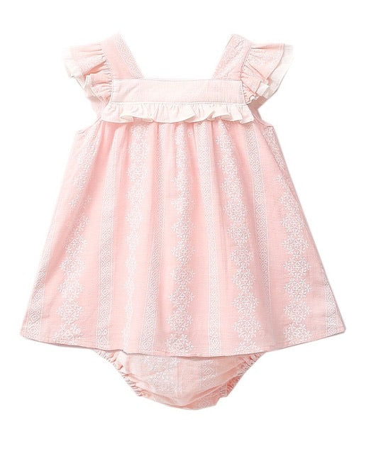 Dadati 2020 Vestido Bebé y Braguita Rosita lolimariscalmoda 23.90