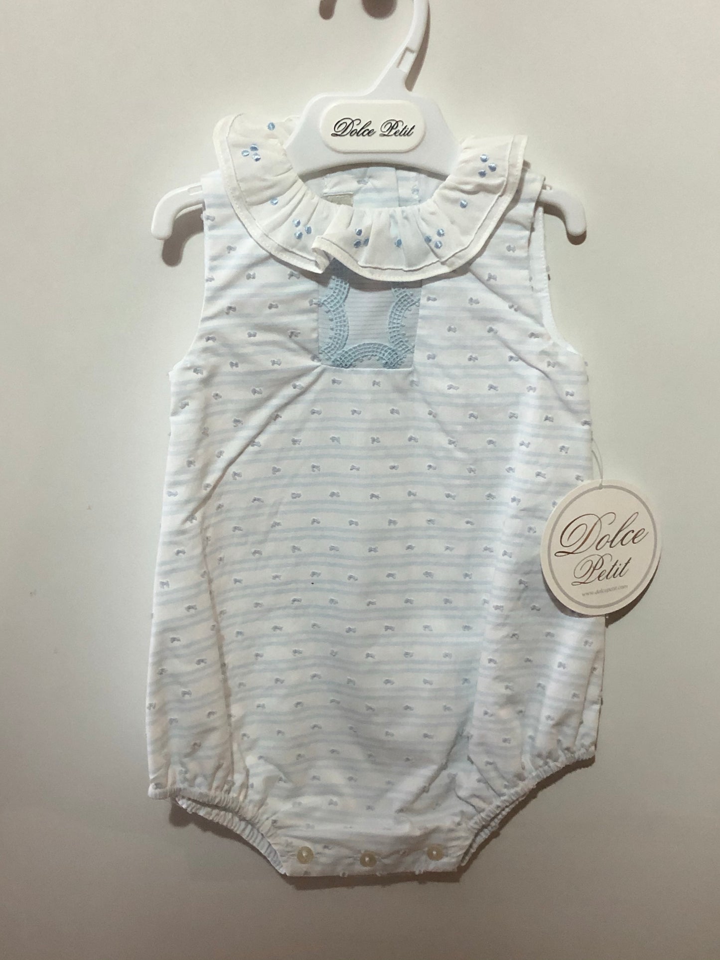 Pelele niño Dolce Petit lolimariscalmoda 11.90