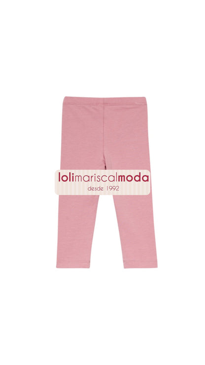 Newness Conjunto Camisa Bordada y leggins rosa lolimariscalmoda 15.95
