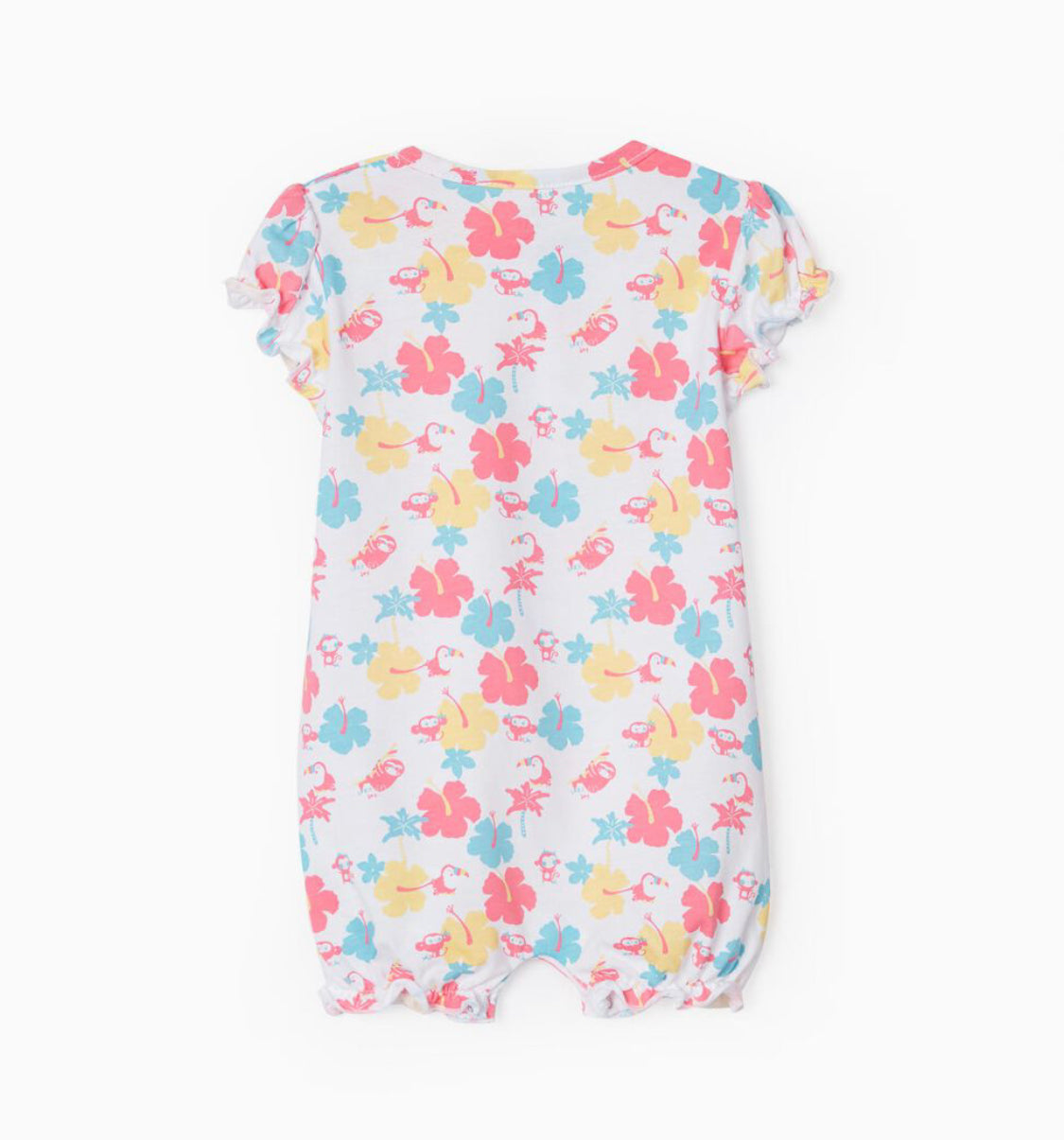 2 Pijamas Romper Para Bebé Niña 'Tropical Baby', Multicolor lolimariscalmoda 15.99