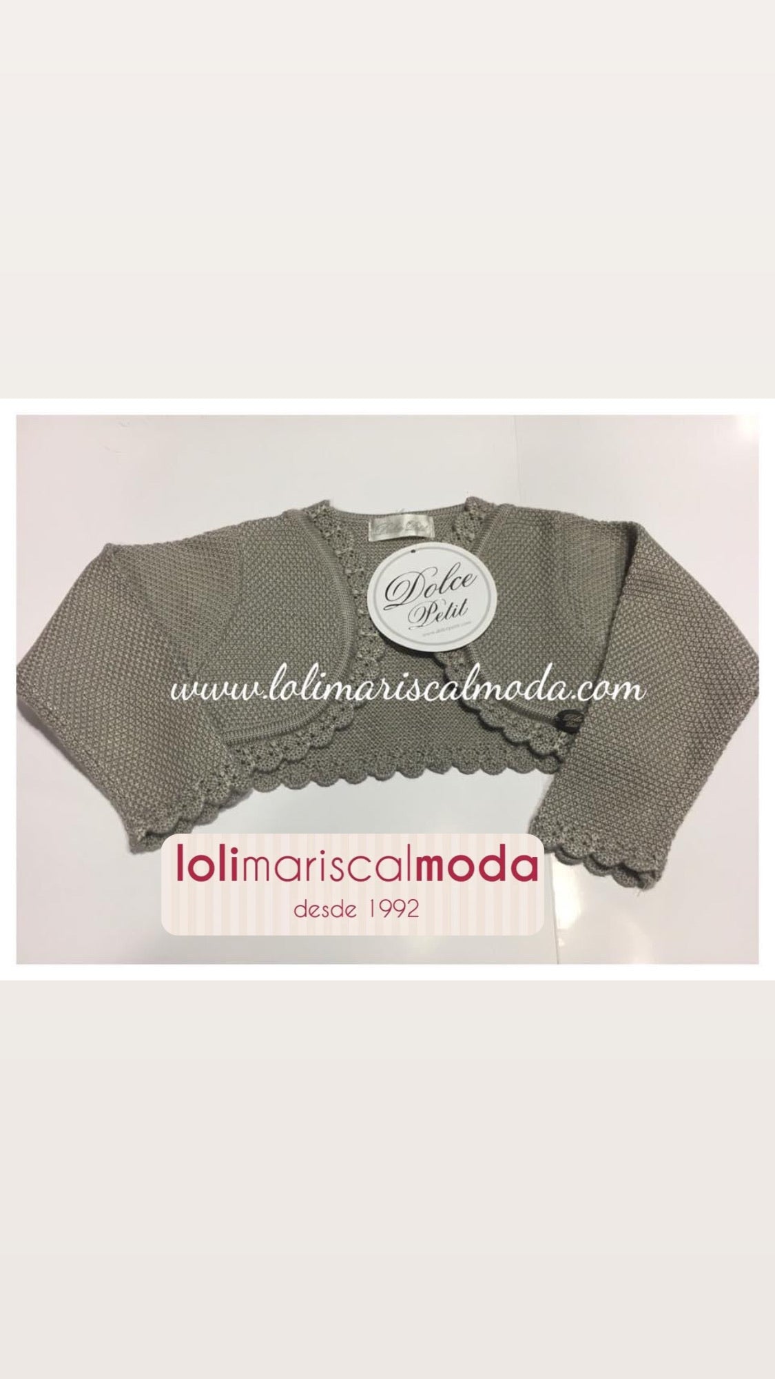 Rebeca Niña Dolce Petit lolimariscalmoda 8.90