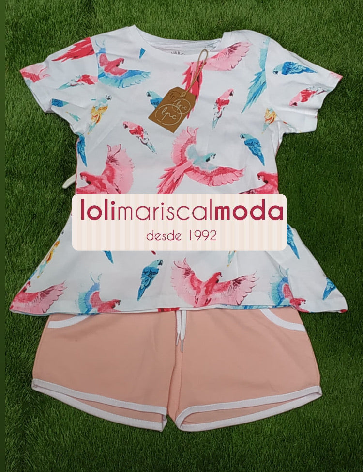 Conjunto niña Pajaro LPU NC21 lolimariscalmoda 12.95