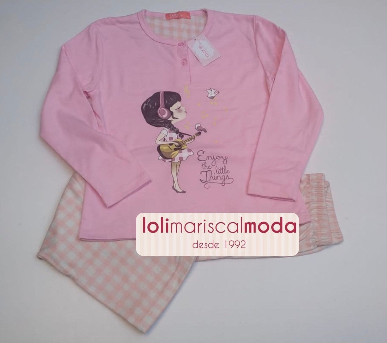 Pijamas Invierno Muñeca Guitarra lolimariscalmoda 14.95
