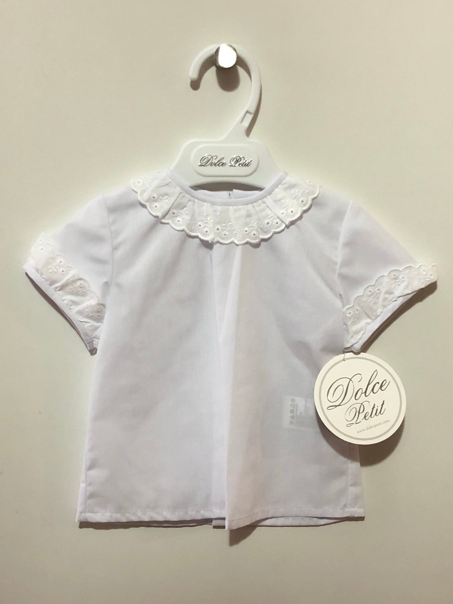 Camisa niña bebé Dolce Petit MC lolimariscalmoda 9.99