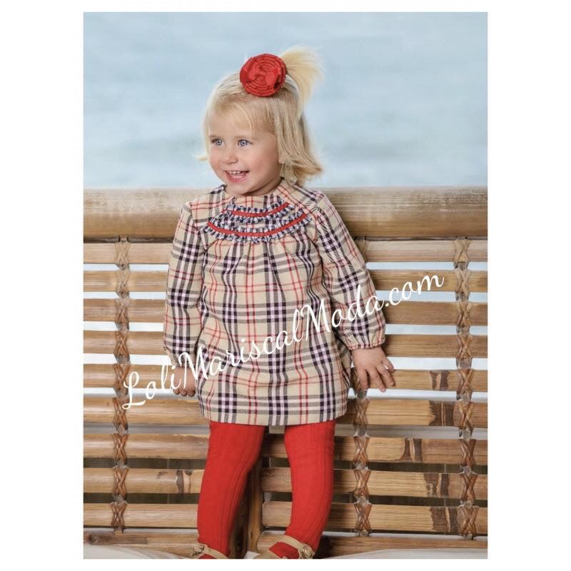 Vestido Cuadros Buberry Nell Blue lolimariscalmoda 16.99