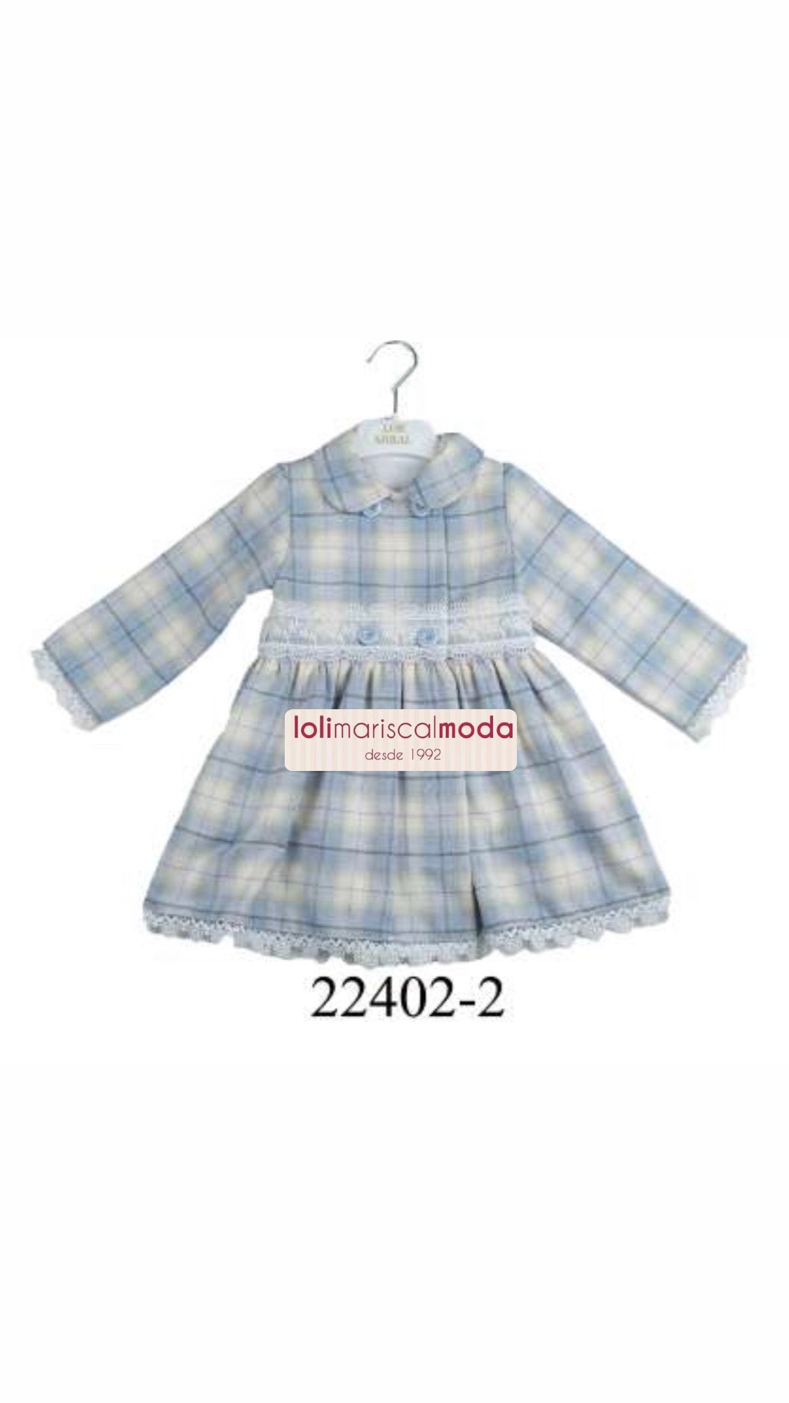Vestido Infantil Celeste Lor Miral 22402