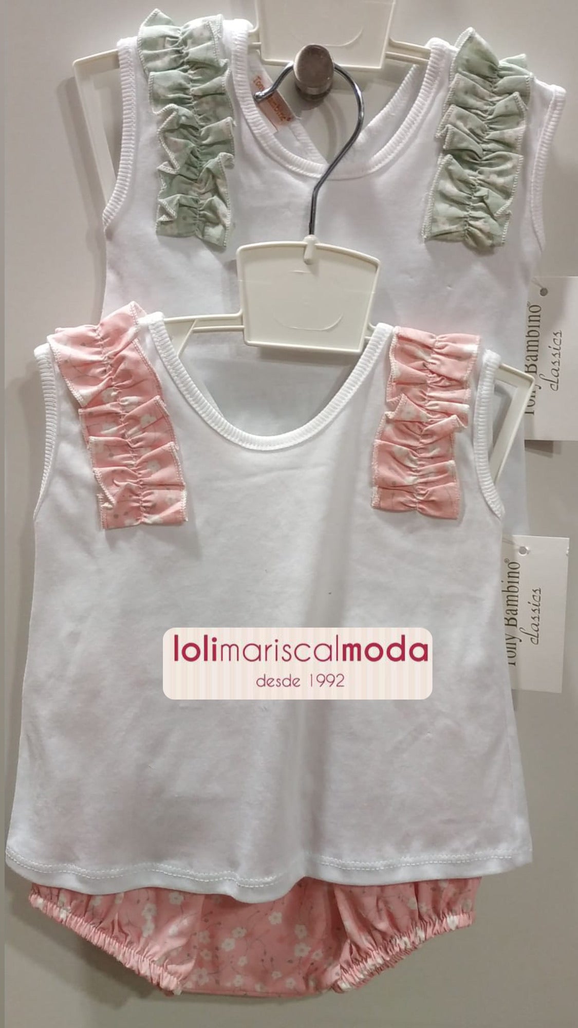 Tony Bambino Conjunto Floral lolimariscalmoda 11.95