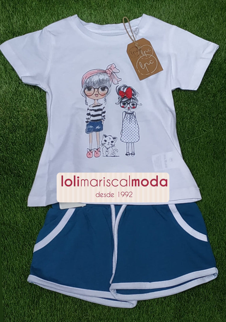 Conjunto niña Muñecas LPU NC21 lolimariscalmoda 12.95