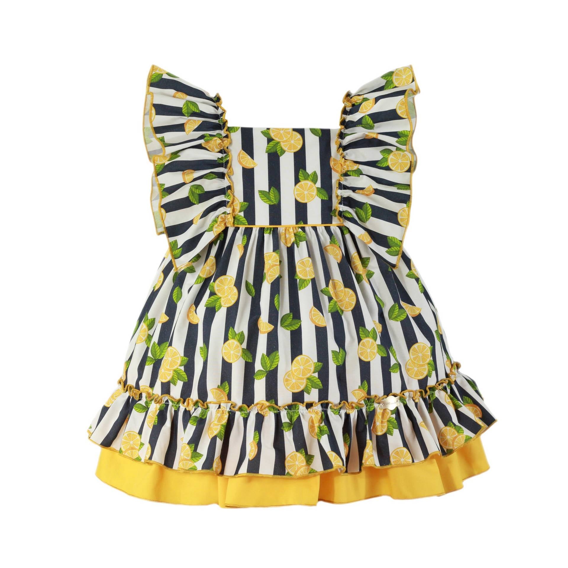 Vestido Miranda Limones  611v lolimariscalmoda 43.90