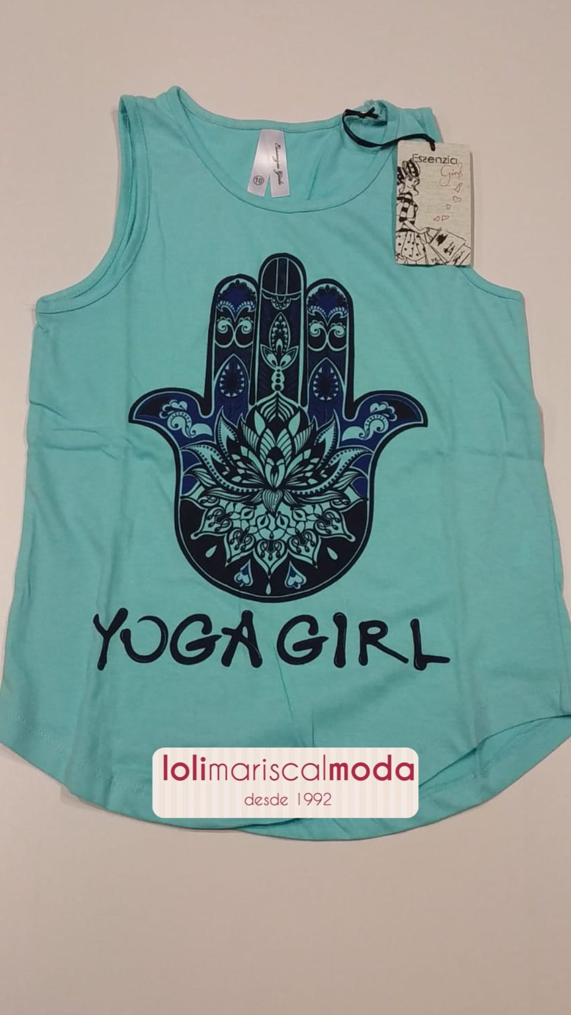 Camiseta mano azul lolimariscalmoda 4.95